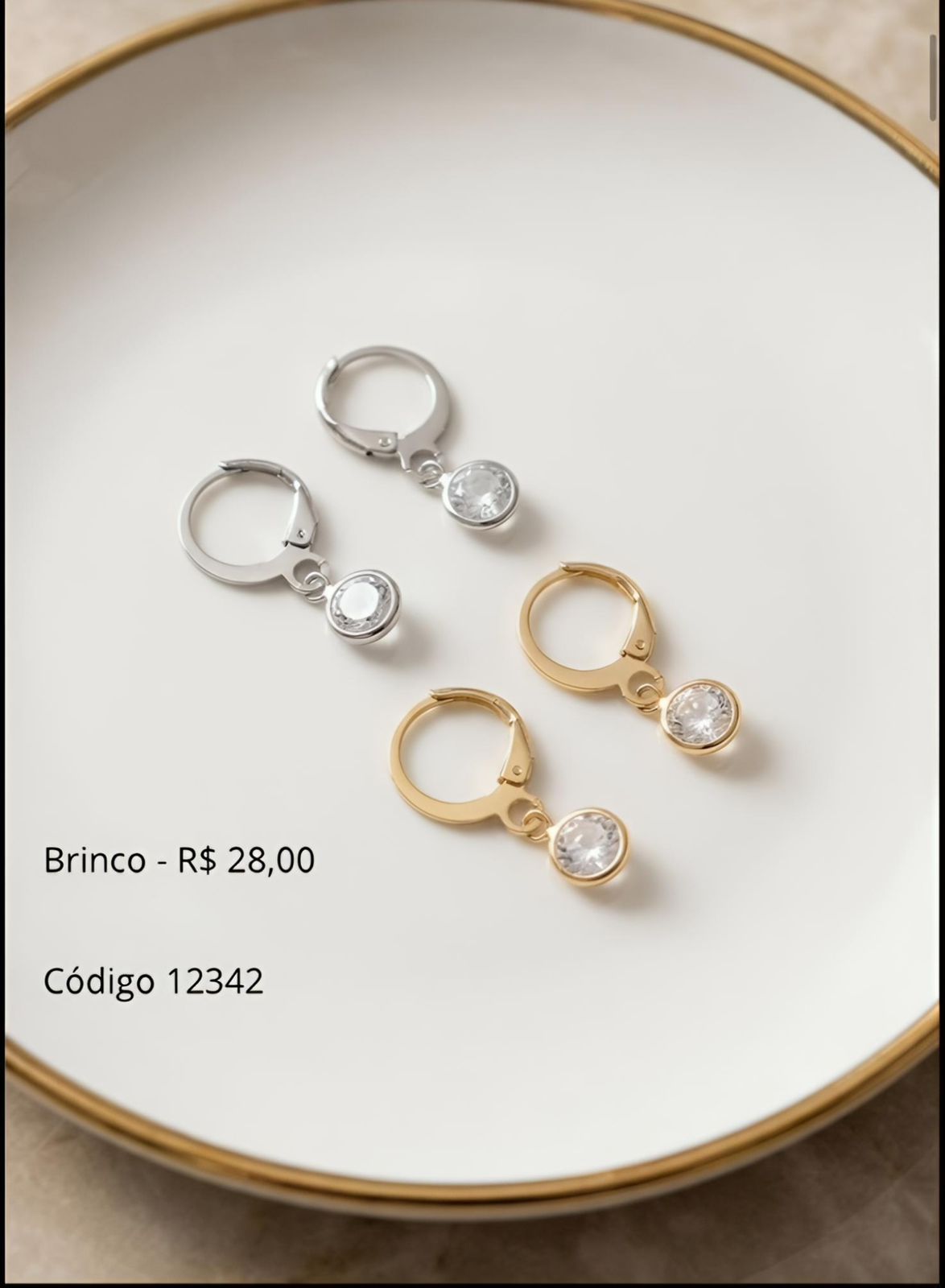 Brinco Brilho Especial